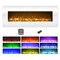 Northwest 54 Inch Electric Wall Mount Fireplace Remote Color Changing Led White